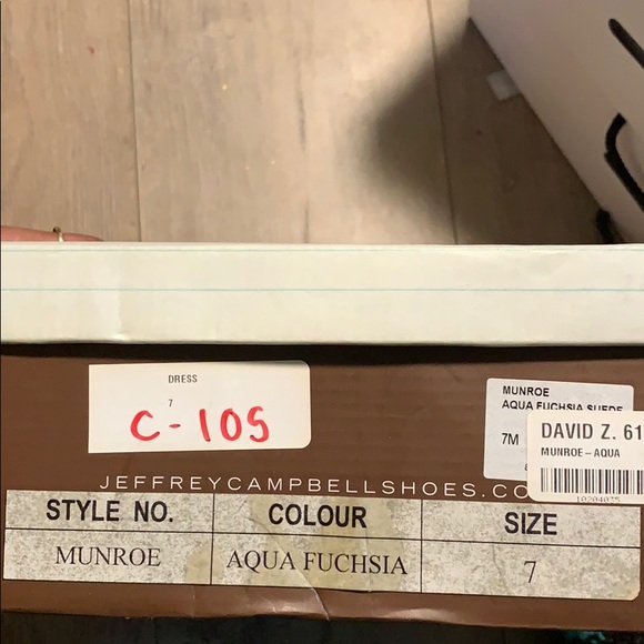 Jeffrey Campbell rainbow heels - Picture 4 of 4